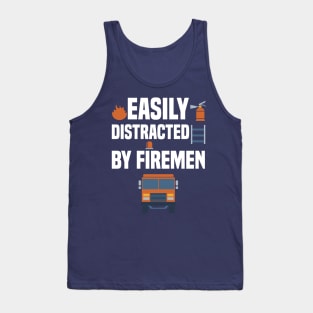 funny by firemen qoule firemen cool by firemen Tank Top